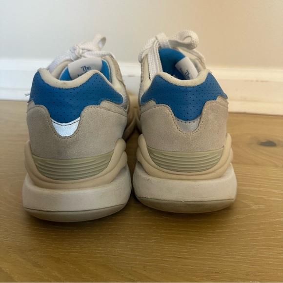 New Balance 57/40 Blue and Cream Sneakers - Mens 10 main image 4